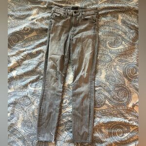MOTHER Women's Charcoal Skinny Jeans